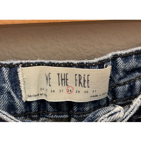 WE THE FREE Distressed A-Line Mini Skirt - Picture 2 of 5
